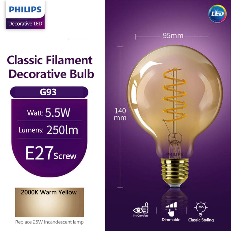 Ampoule décorative LED Philips - Philips Bulb Led Classic avis et prix