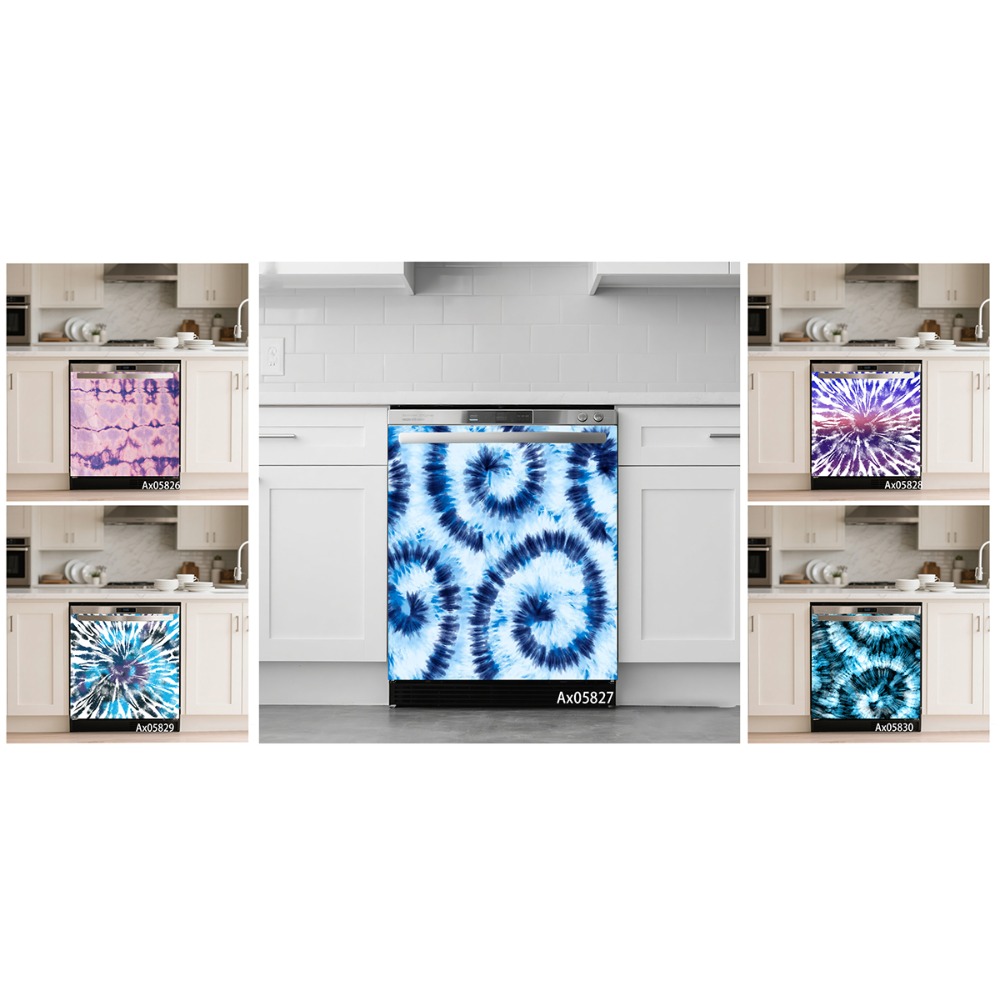 Autocollant mural décoratif Bo - Shibori Tie Dye avis et prix