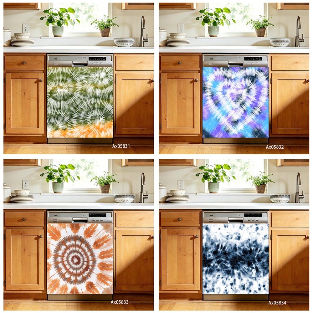 Autocollant mural décoratif Bo - Shibori Tie Dye avis et prix