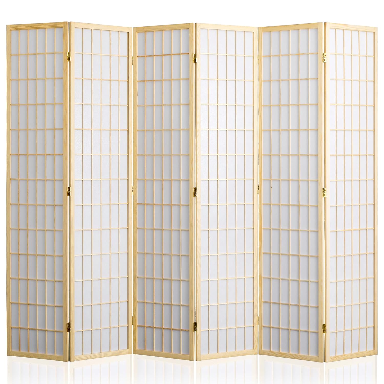 Paravent pliant à 6 panneaux,  - Shoji Screen Divider avis et prix