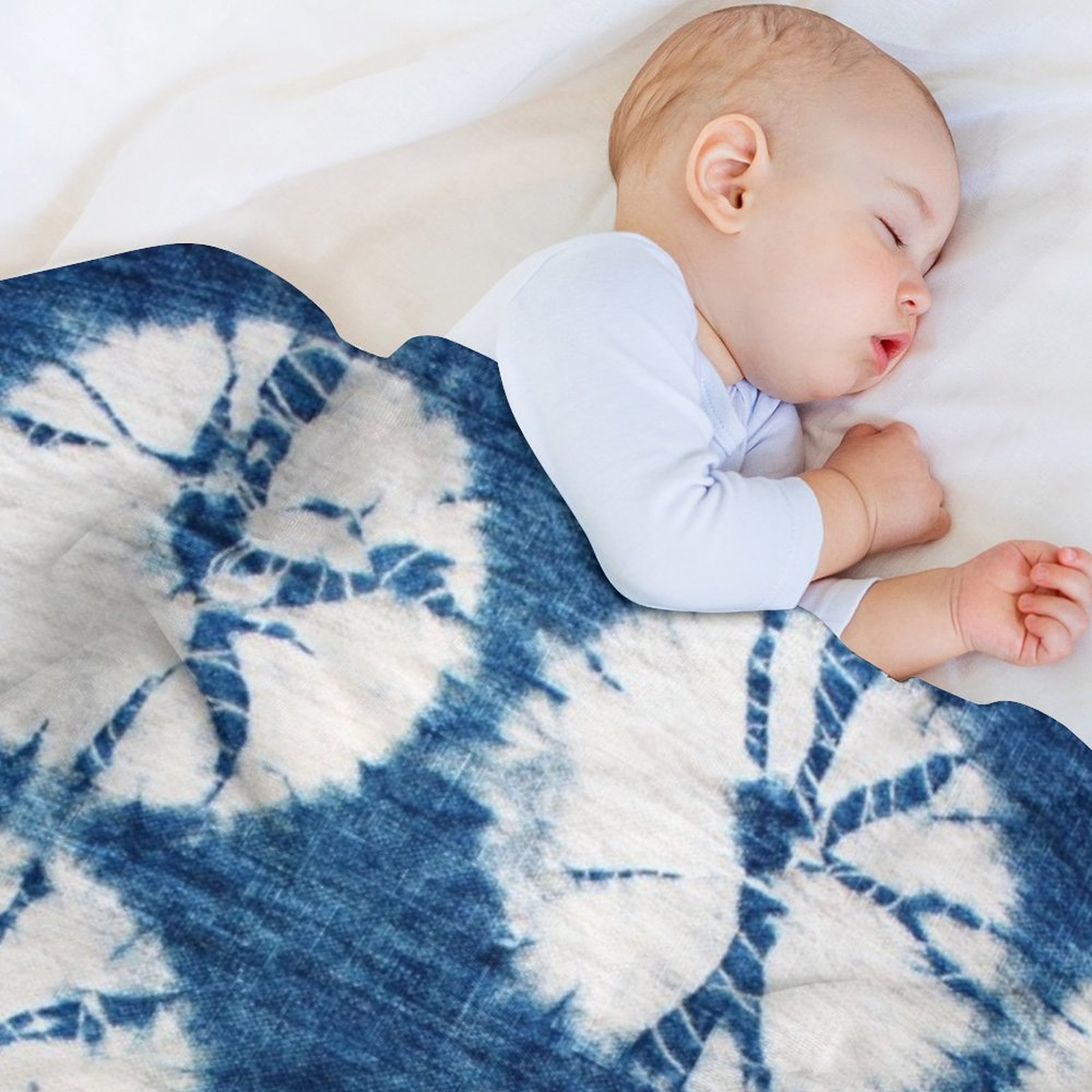 Couverture en tissu pelucheux  - Shibori Tie Dye avis et prix