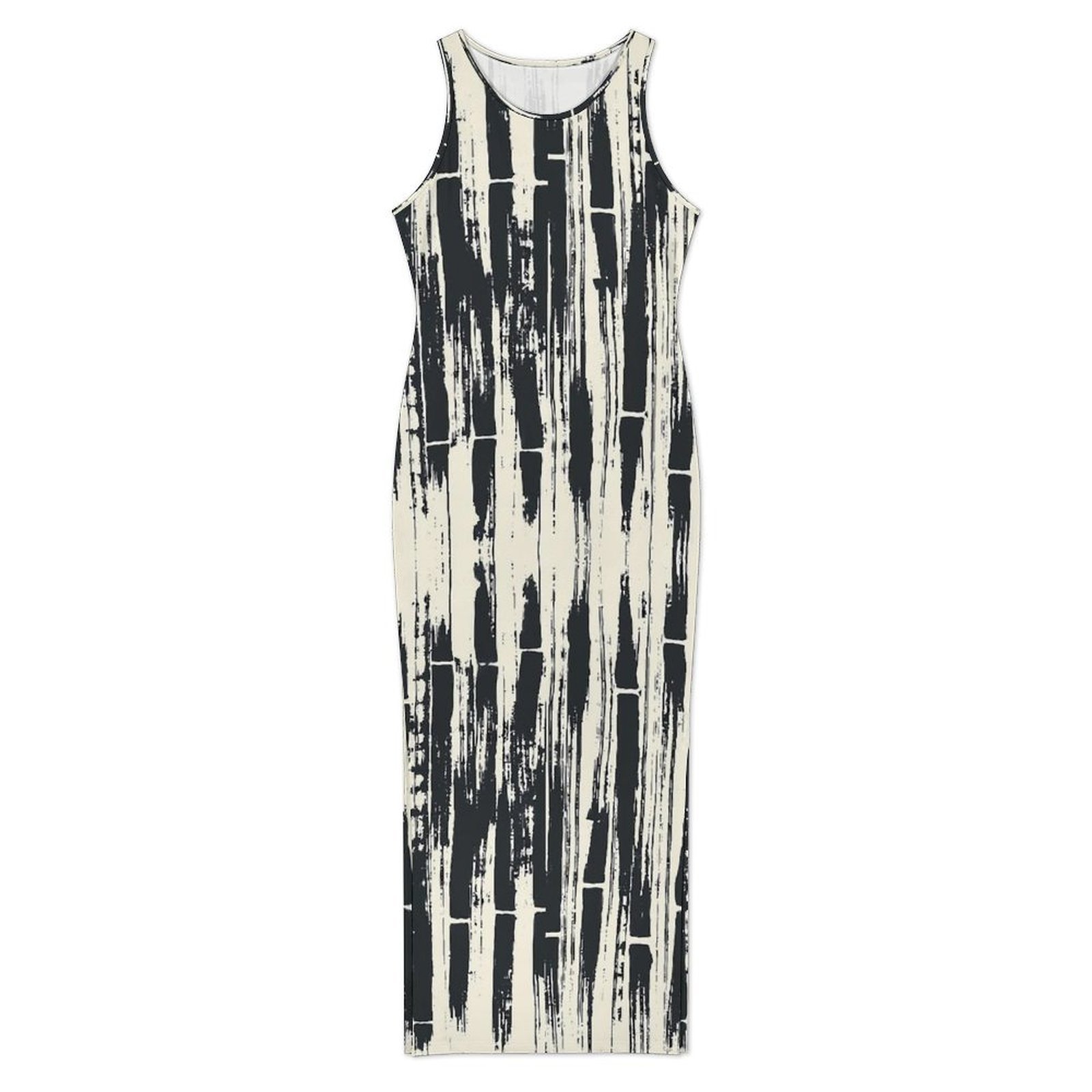 Robe noire tie-dye sans manche - Shibori Tie Dye avis et prix