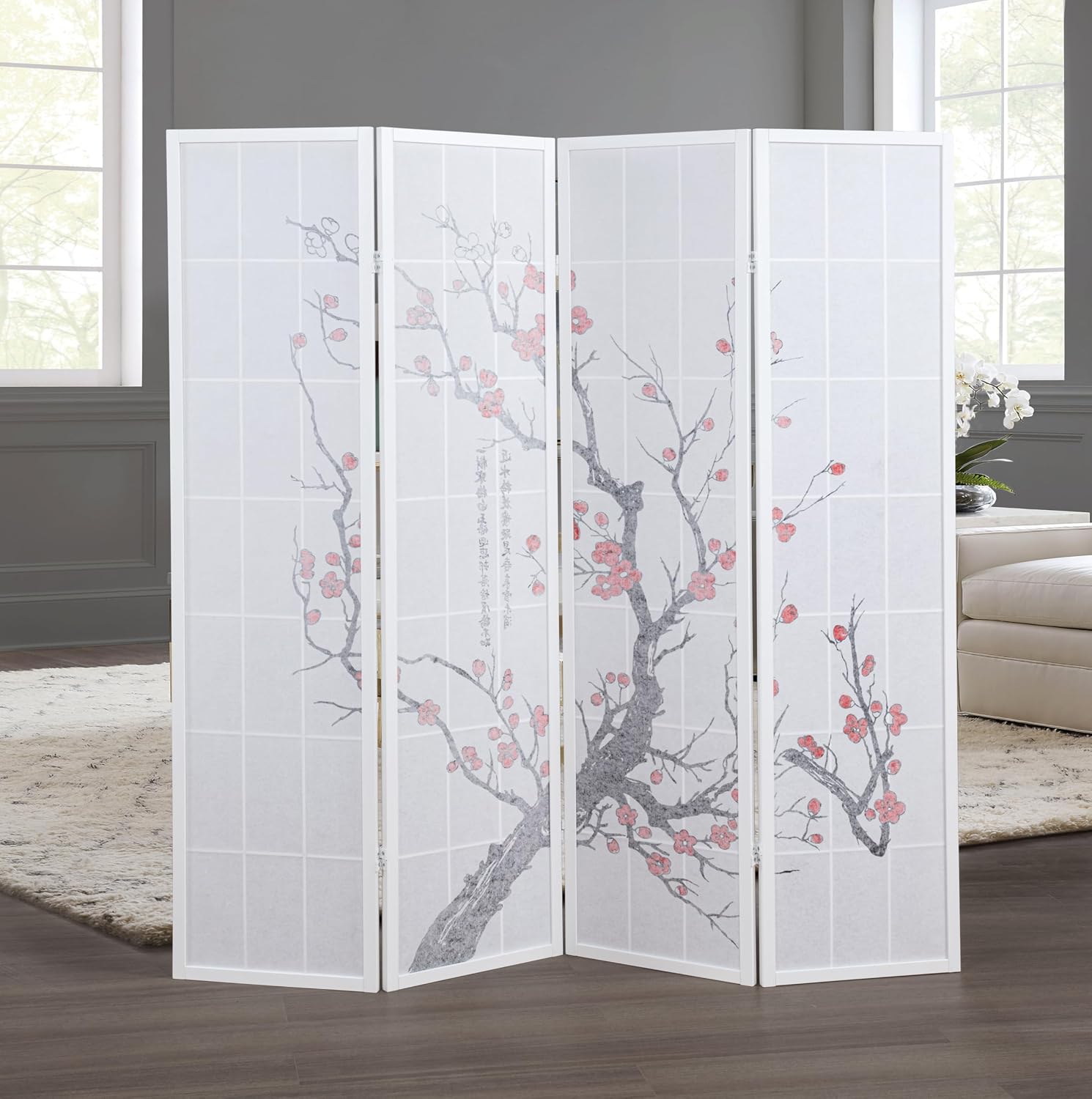 Paravent japonais pliable Shoj - Shoji Screen Divider avis et prix