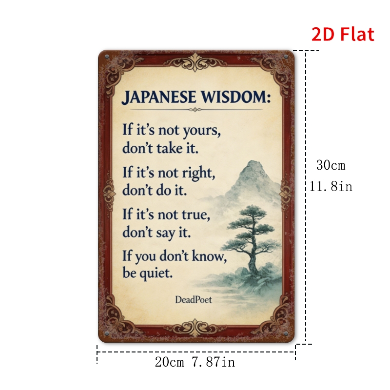 [2Dflat] 1 pièce : Décoration  - Japanese Lifestyle Philosophy avis et prix