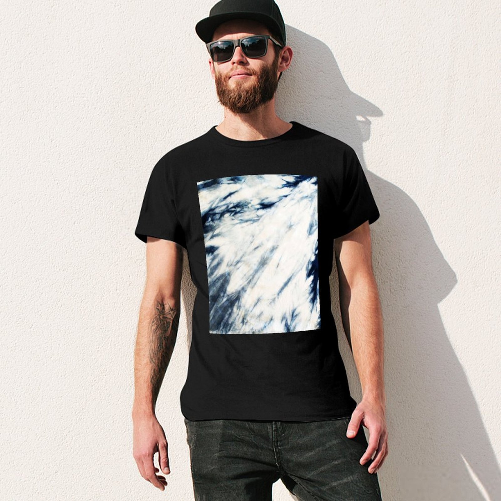 T-shirt Shibori Indigo Marble  - Shibori Tie Dye avis et prix